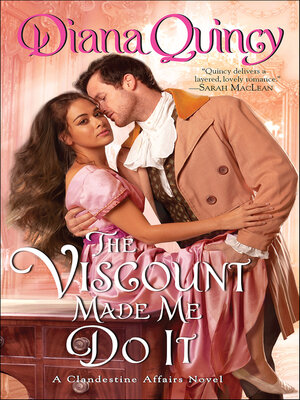 cover image of The Viscount Made Me Do It